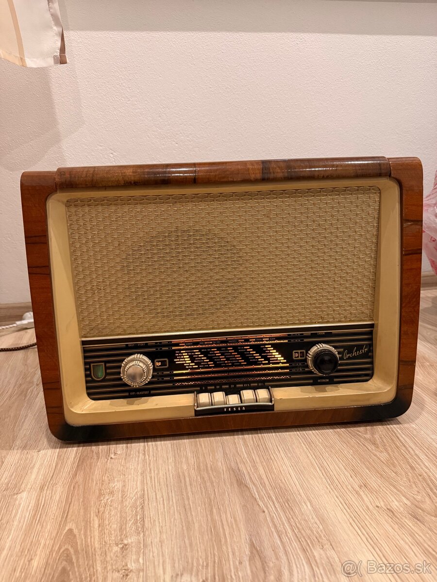 Tesla 1003 A Orchestr – historické gramorádio - 3