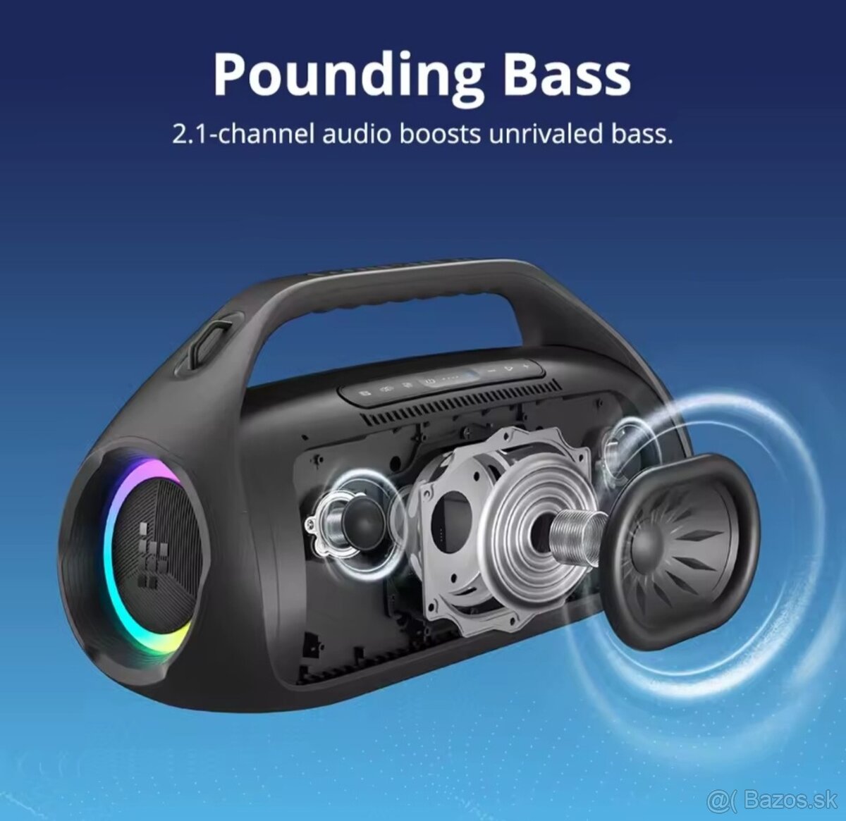 Tronsmart Bang 2 Bluetooth reproduktor + darček - 3