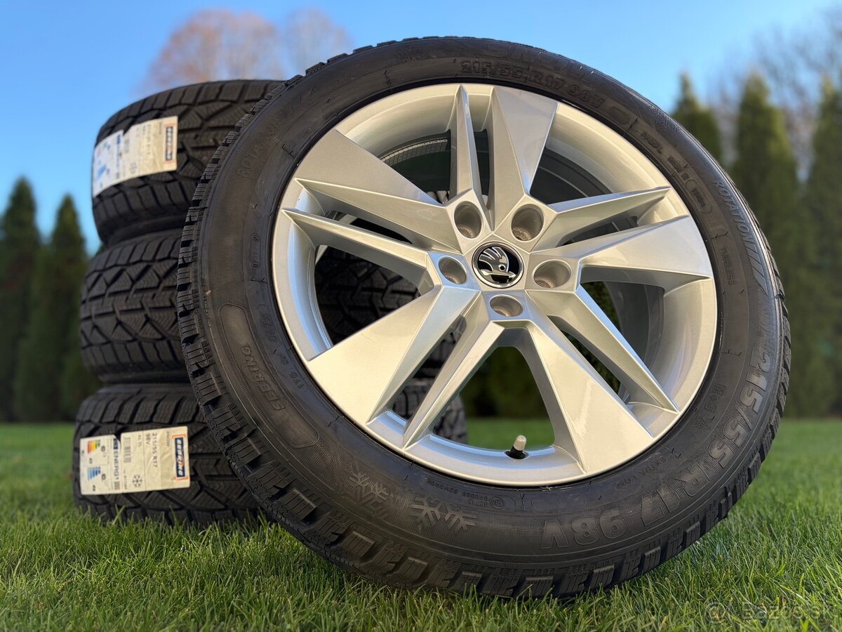 Č12 Zimná sada R17 215/55 SKODA SUPERB - 3