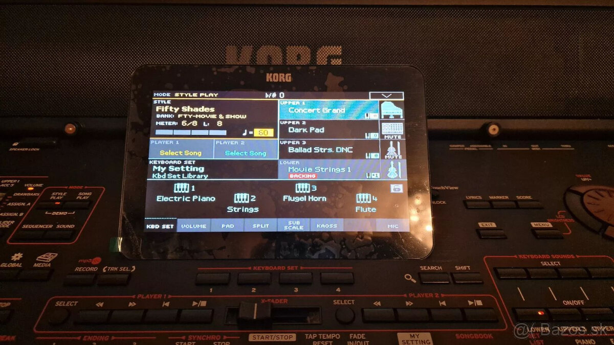 Korg PA4x 76 s reproduktorovým systémom - 3