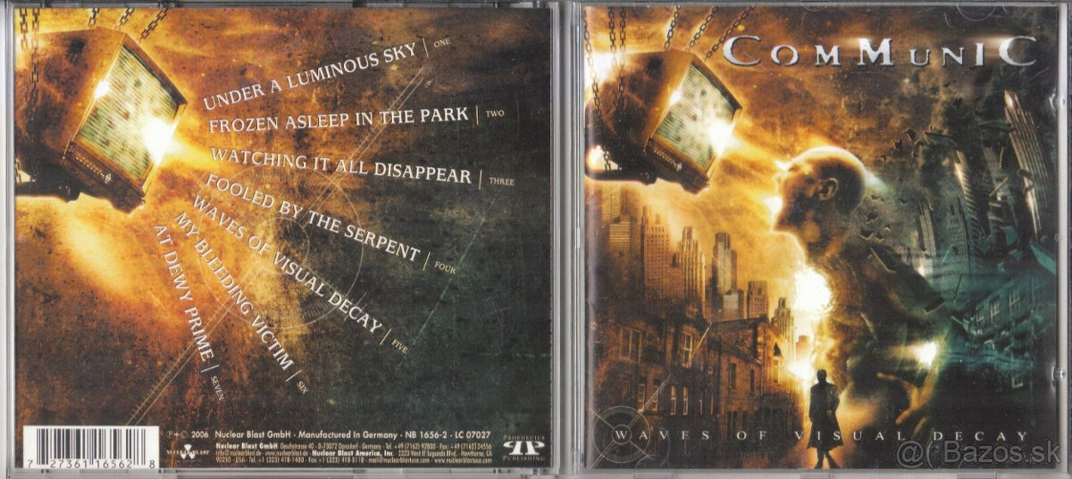 CD Communic – Waves Of Visual Decay 2006 - 3