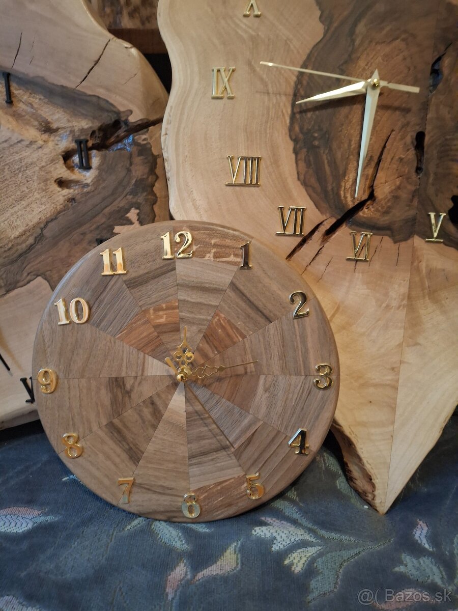 Predám nástenné hodiny z dreva - 3