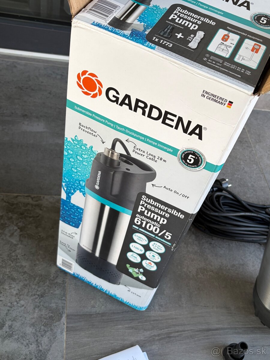 čerpadlo GARDENA 6100/5 automatic - 3