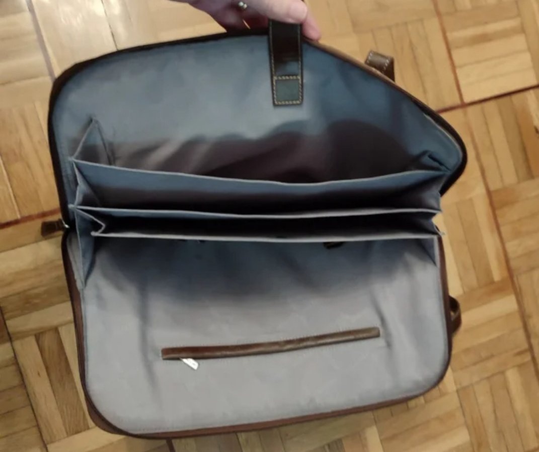 Biznis kabelka na notebook a dokumenty - 3