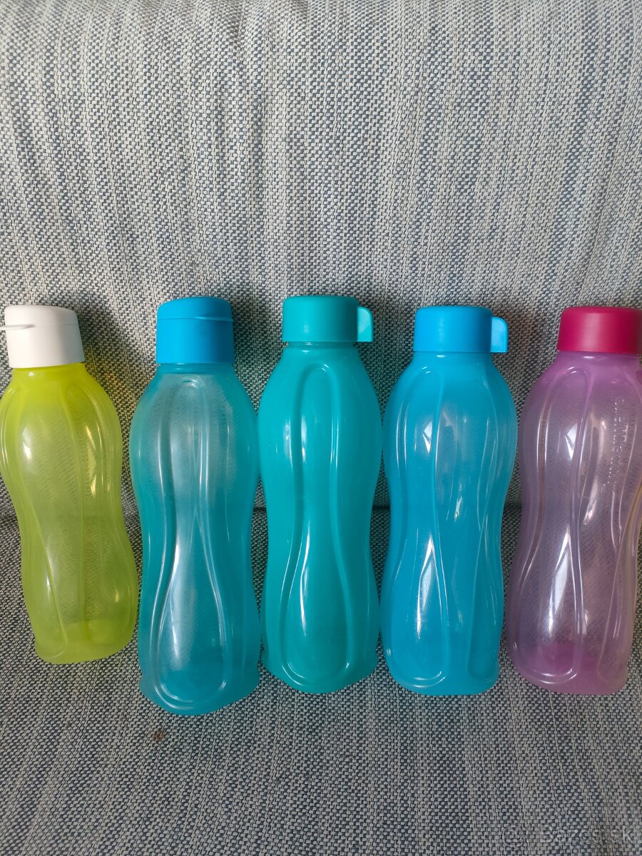 Tupperware nové fľaše - rôzne vodičky,detský set - 3