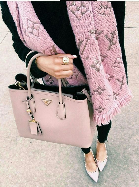 Louis Vuitton teplý šál alebo kašmírová šatka - 3