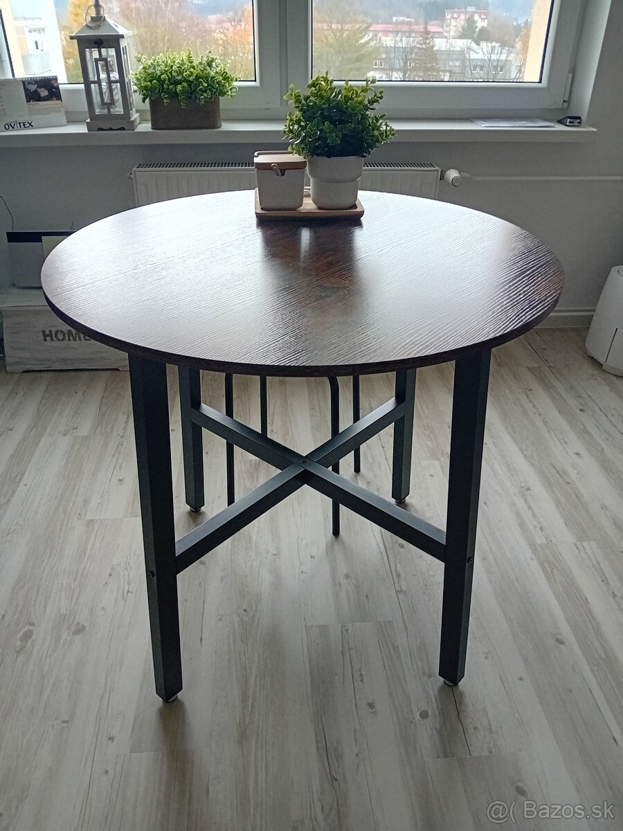 Predám okrúhly jedálensky stôl - 3