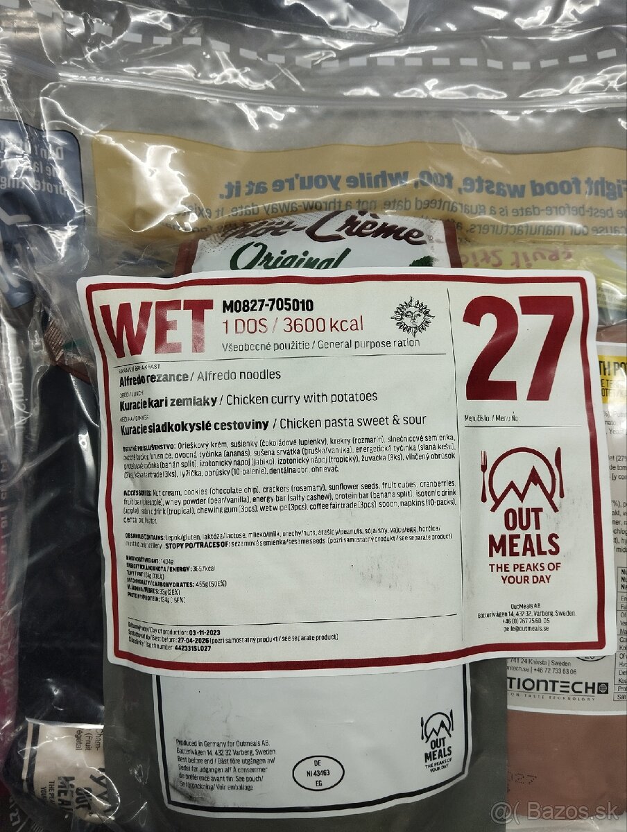 MRE podap Outmeals - 3
