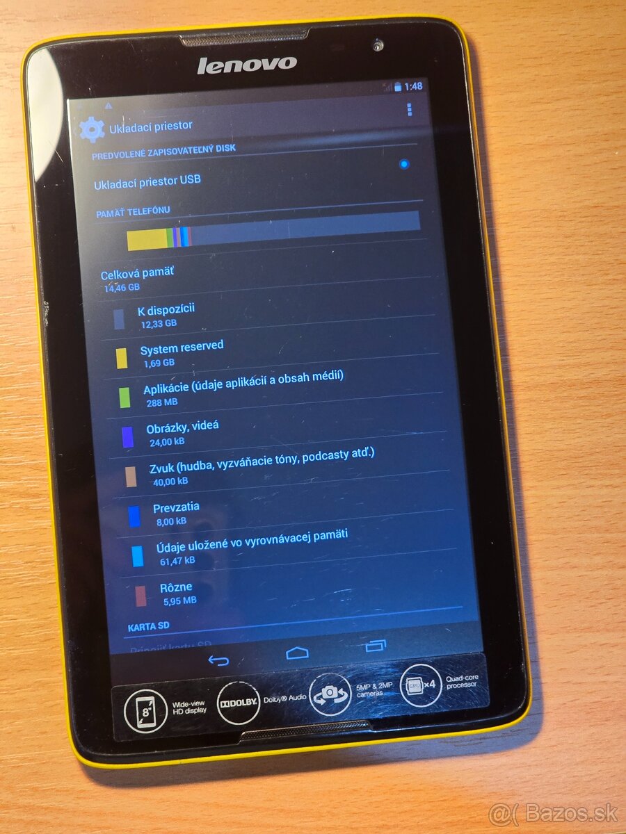 Lenovo tablet A5500-H - 3