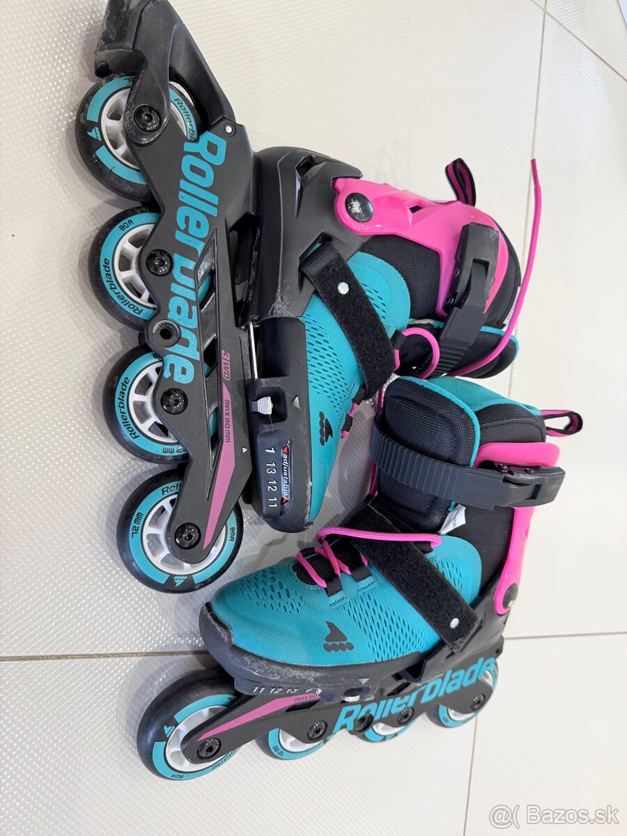 Detské kolieskové korčule Rollerblade Microblade G - 3