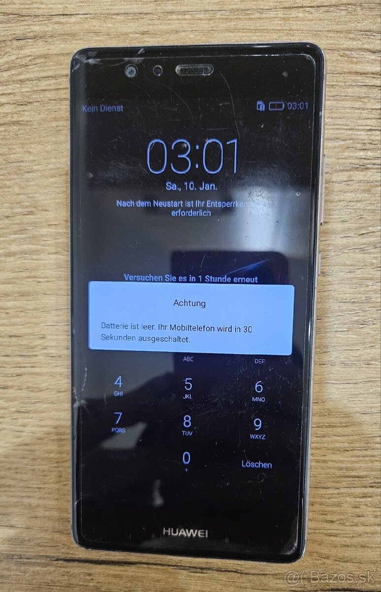 Huawei p9 classic zablokovany - 3