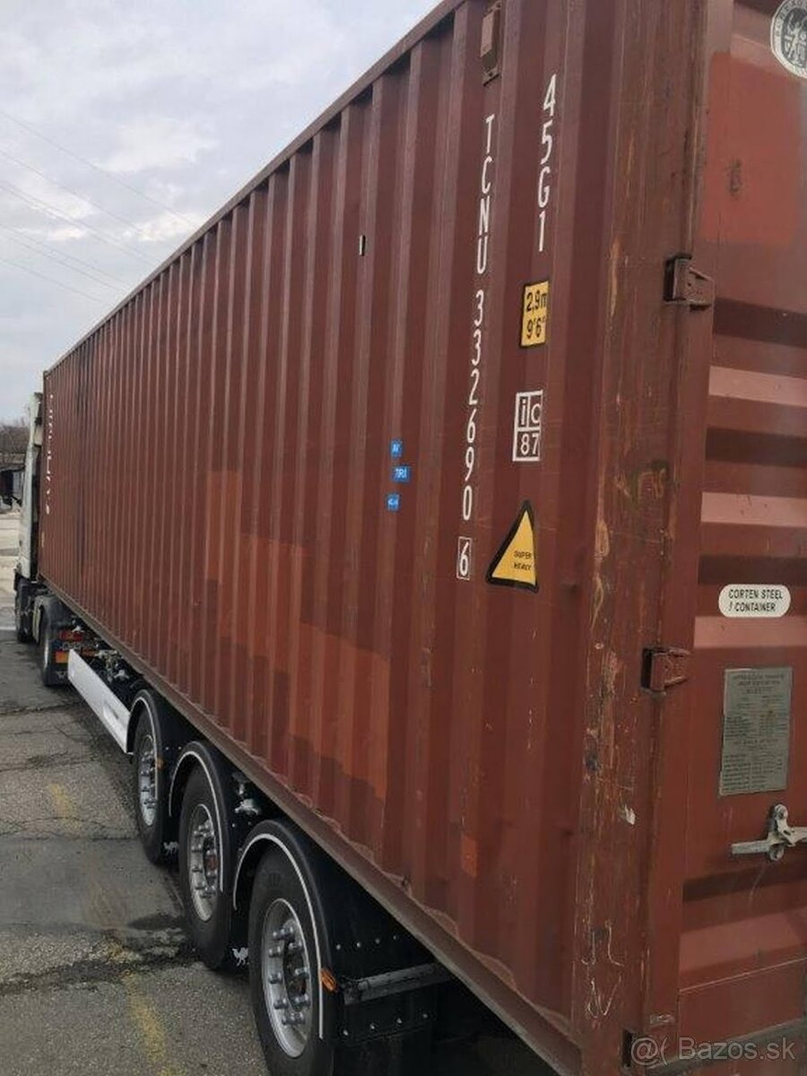 Lodný kontajner 40´HC už aj s DOPRAVOU v cene - 3