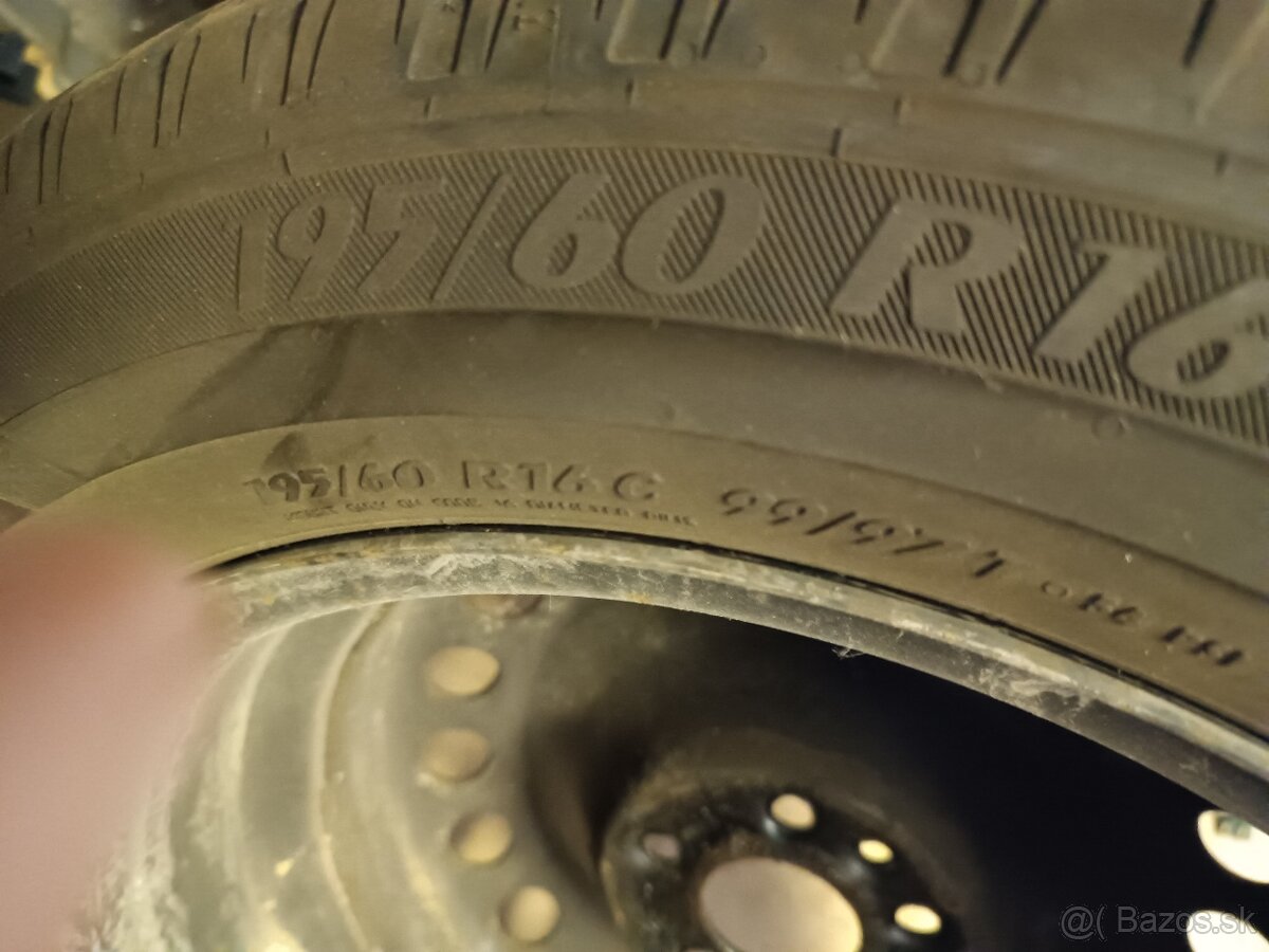 Sada 4 kolies pre zimnú sezónu + nejazdené pneu - 3