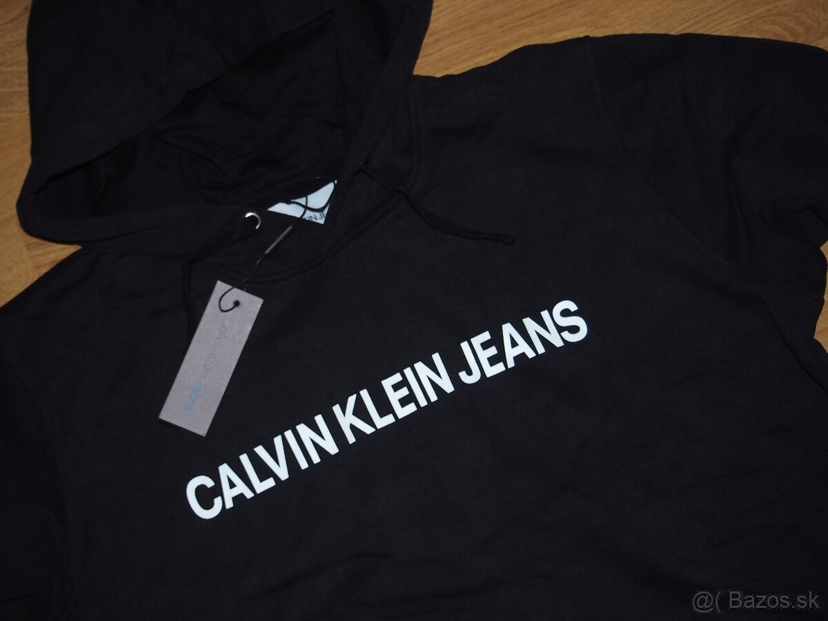 Calvin Klein jeans pánska mikina s kapucňou - 3
