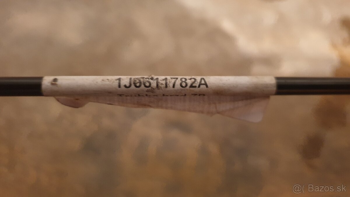 O1 Prvovýroba Brzdová rúrka prava zadná 1285mm - 1J0611782A - 3