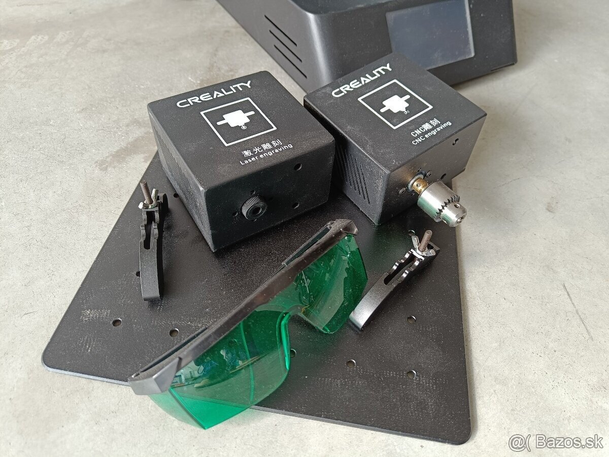 3D tlaciaren, Laserova vypalovacka, cnc freza Creality CP-01 - 3