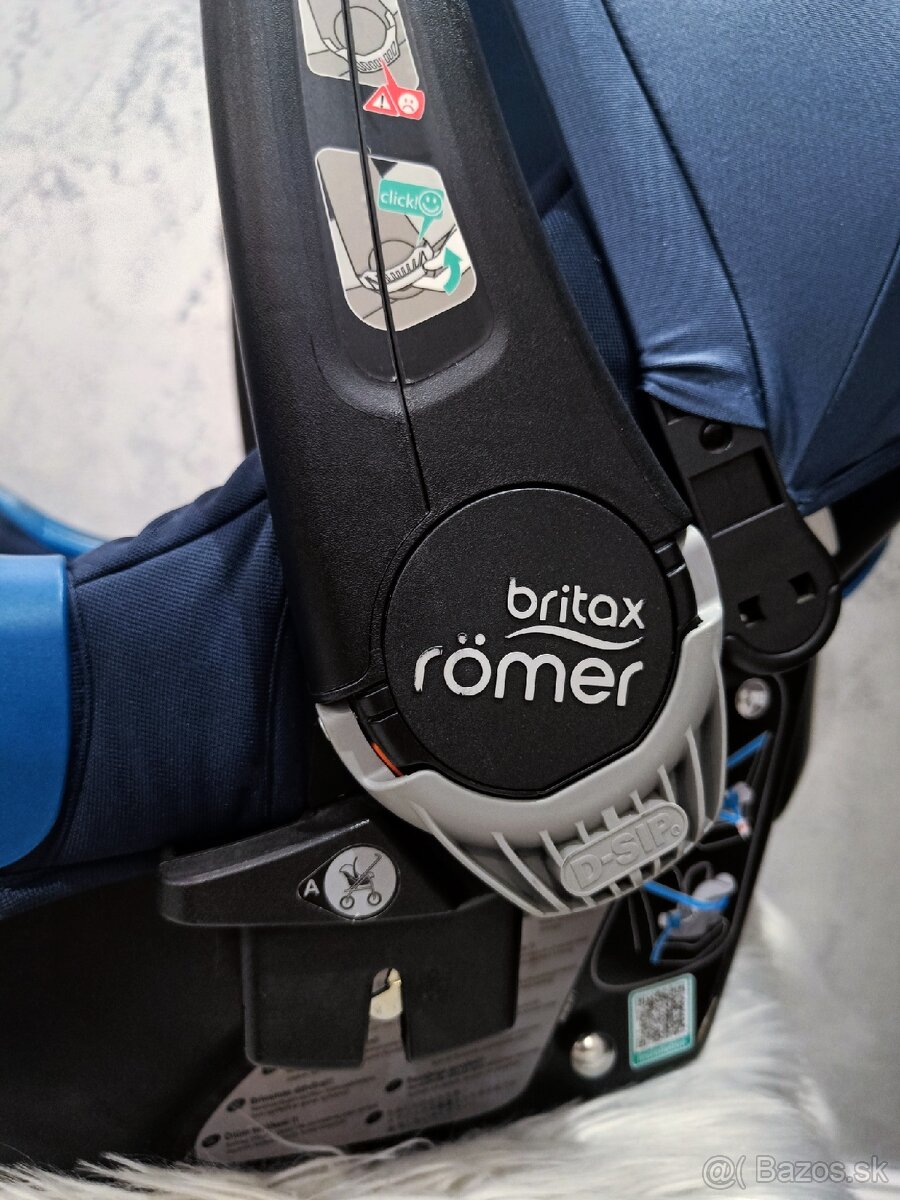 BEZPEČNÁ AUTOSEDAČKA BRITAX BABY - SAFE I-SIZE BLUE - 3