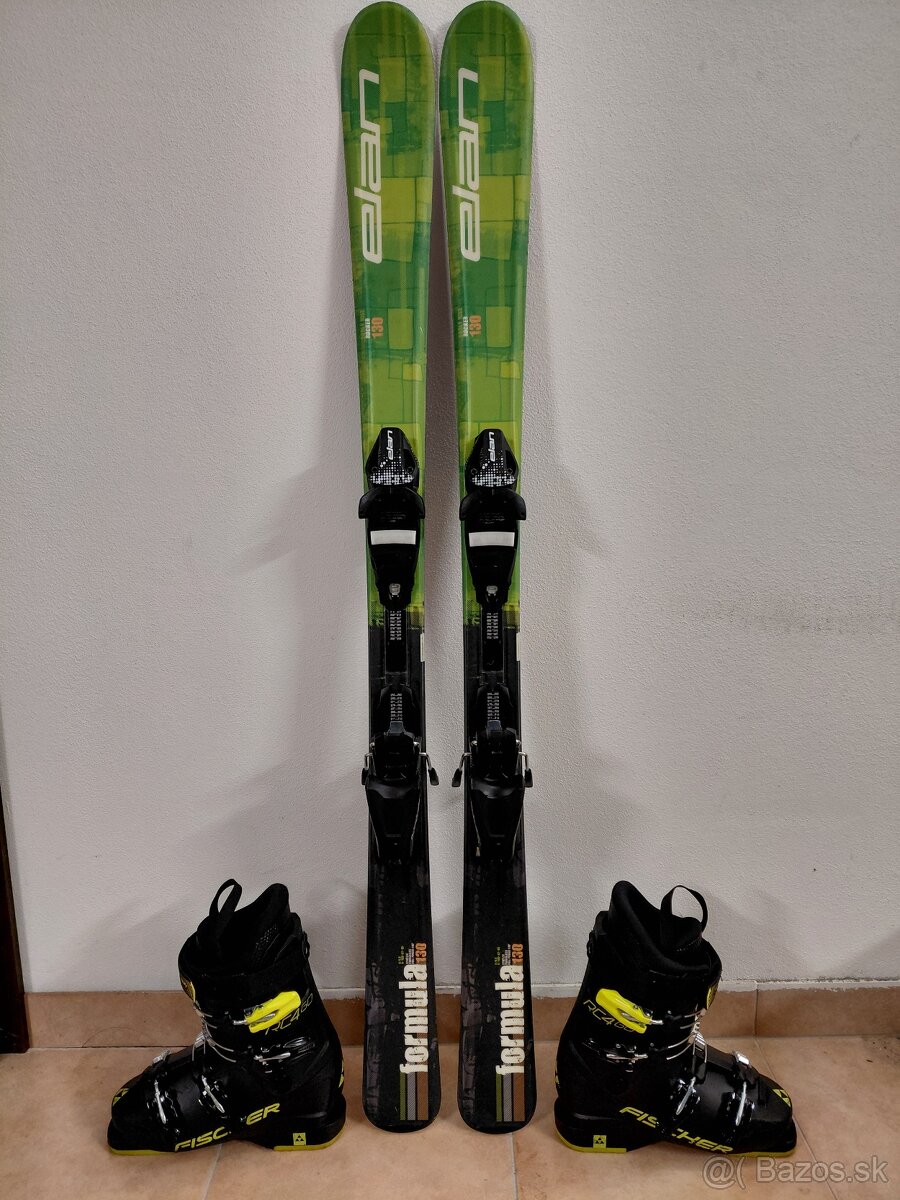 Lyže elan 130cm+ Lyžiarky velkosť 38 - 3