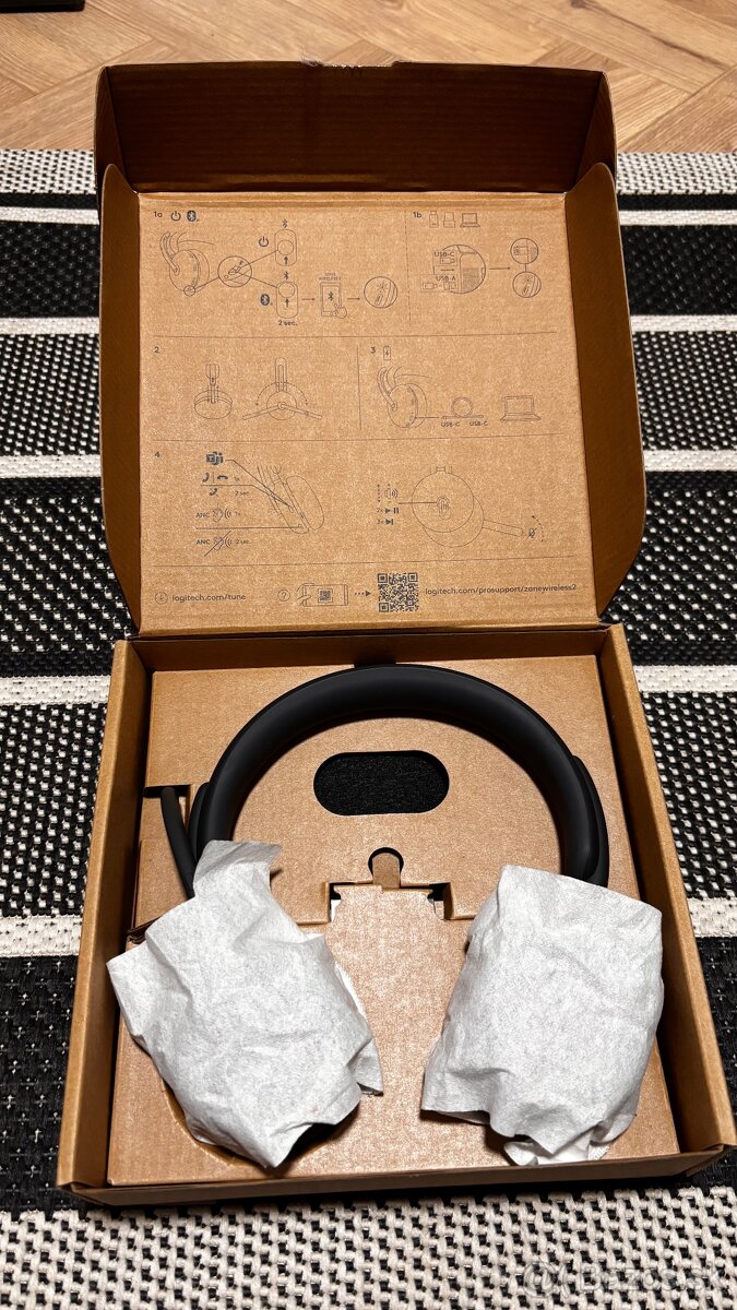 Logitech Zone Wireless 2 bezdrôtové slúchadlá grafit grey - 3