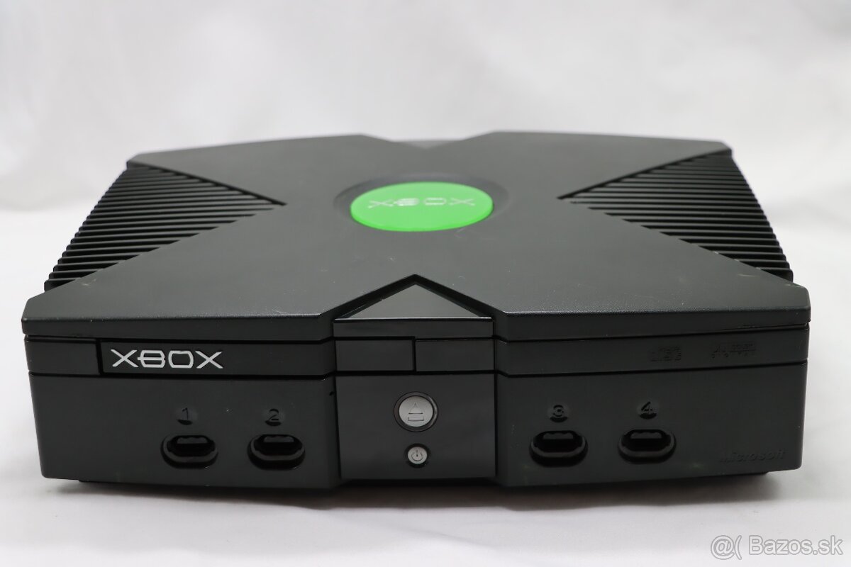 Xbox Classic + ovládač + AV→HDMI kábel + napájací - 3