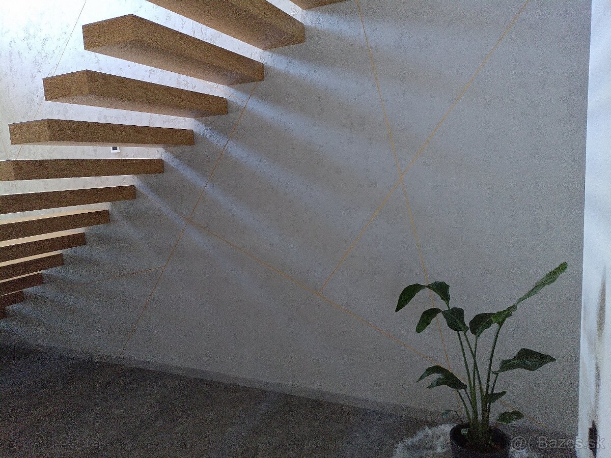 Dekoračné omietky, strojové maľovanie interiérov - 3