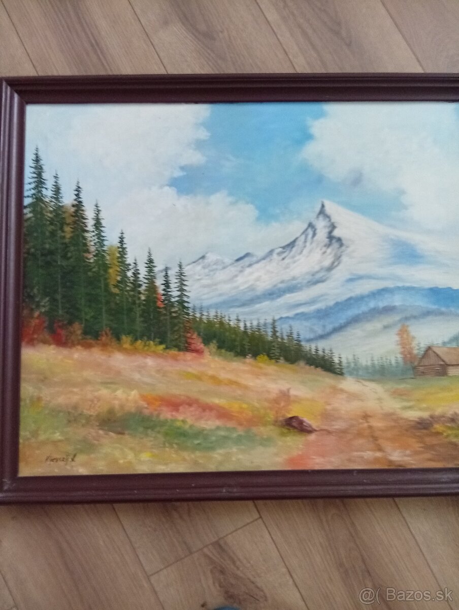 Predám pekný maľovaný obraz - 3
