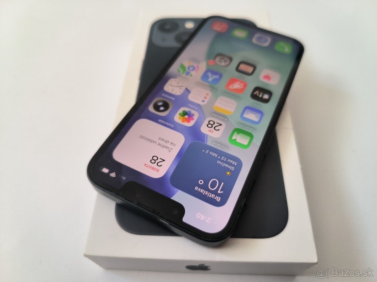 apple iphone 13 mini 256gb Black / Batéria 100% - 3