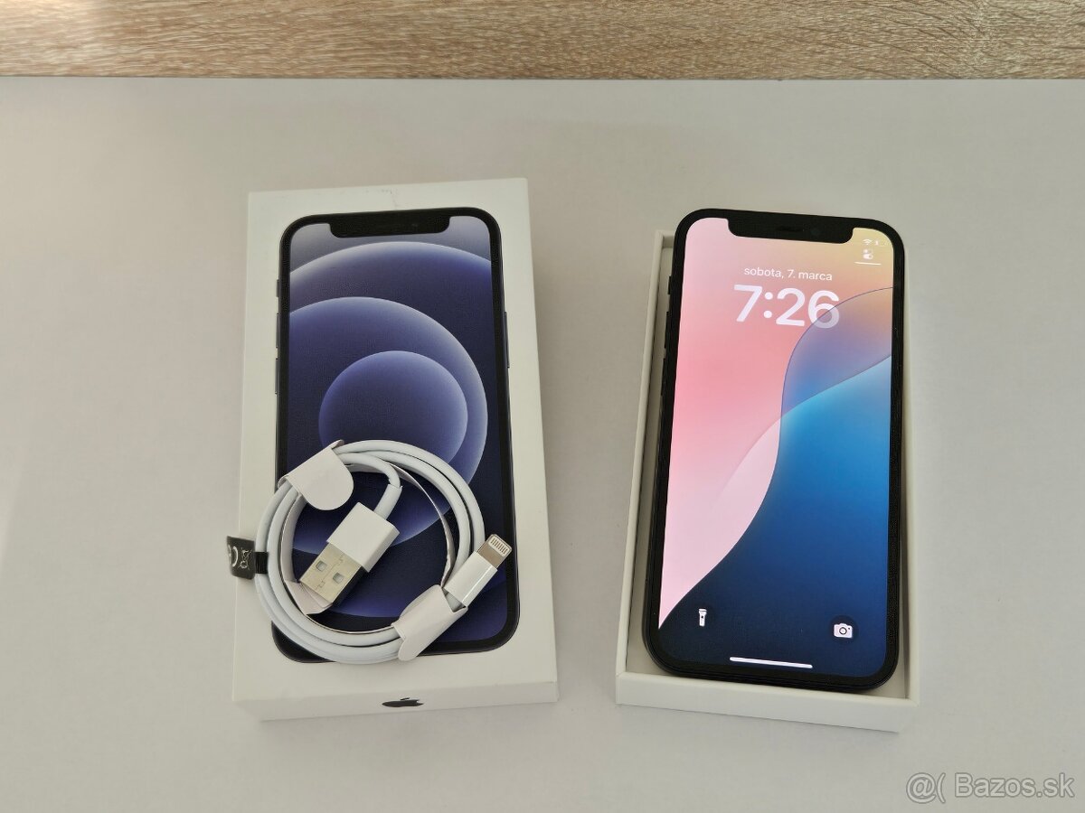 iPhone 12 Mini 64GB Black | ZÁRUKA 1R - 3