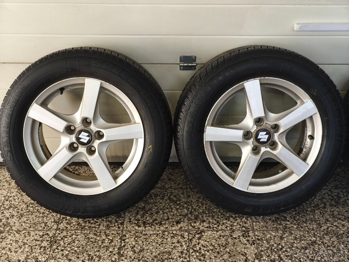 SUZUKI R16 DISKY + 205/60 zimne - 3