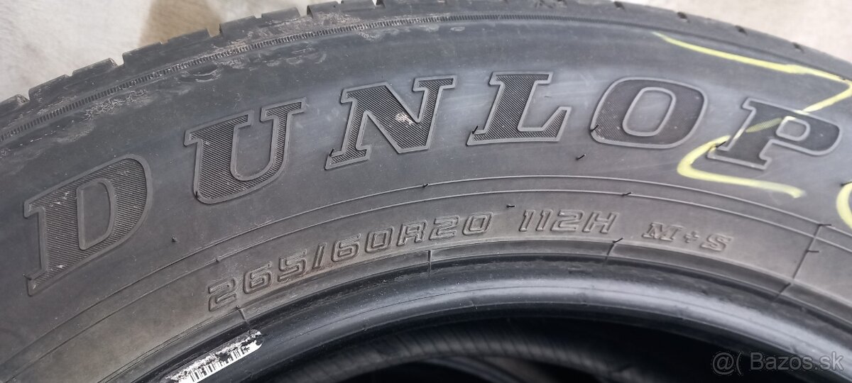 Celorocne pneu 265/60 r20 Dunlop - 3