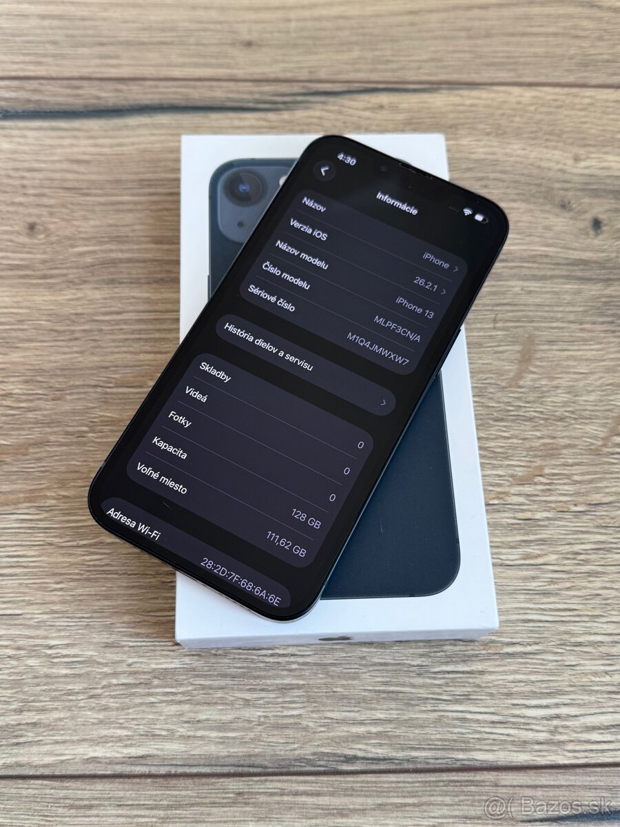 iPhone 13 256GB Midnight - 3