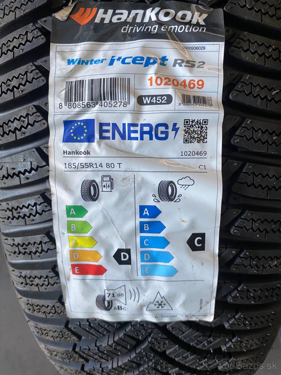 185/55 R14 80T Hankook Winter Icept RS2 - 3