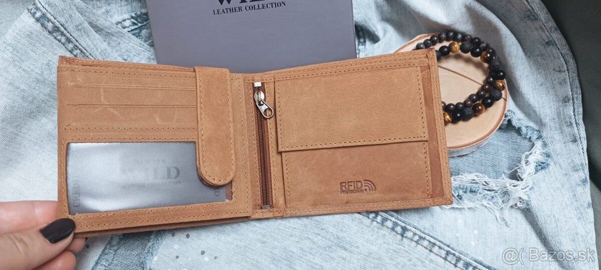 Kožená peňaženka Wild - 3