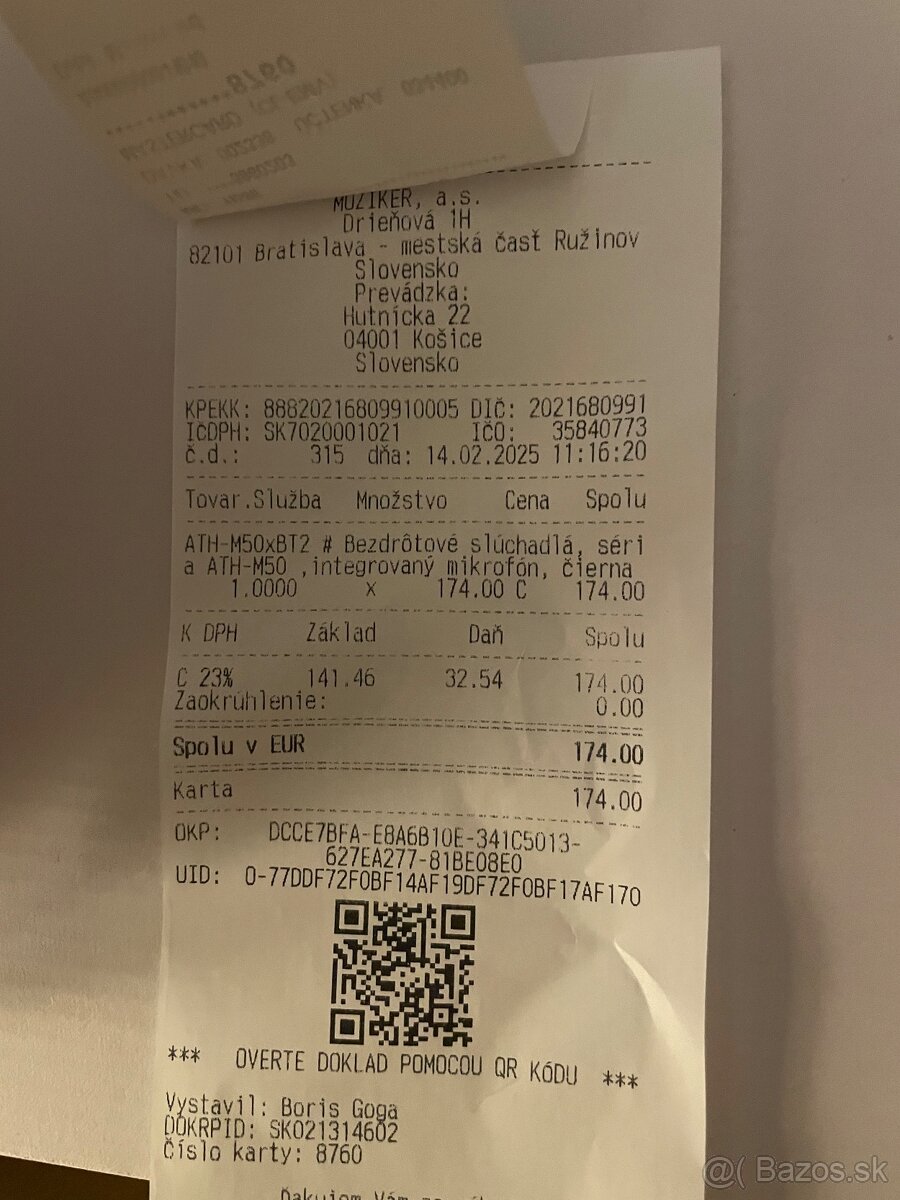 Slúchadlá Audio Technica - 3