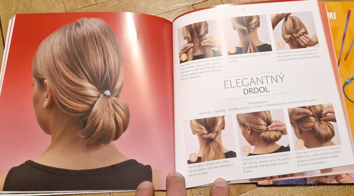 Predam knihy o dievčenskych účesoch - 2ks - 3