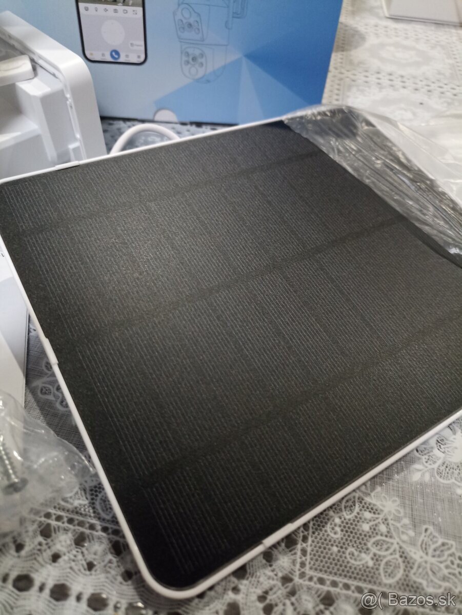Solárna bezpečnostná wifi kamera, nová - 3