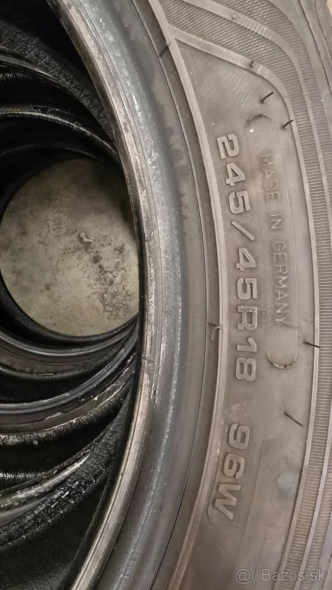 Letní sada Goodyear 245/45/18 2x7mm 2x6mm - 3
