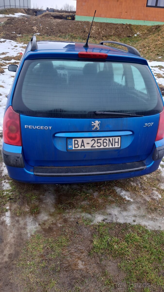 Predám Peugeot 307sw 1.4i 16v - 3
