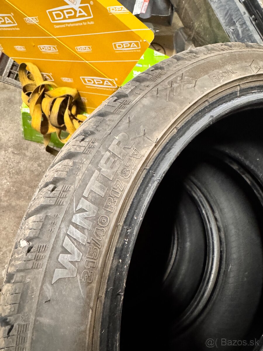 Zimne pneu 215/40 r17 - 3