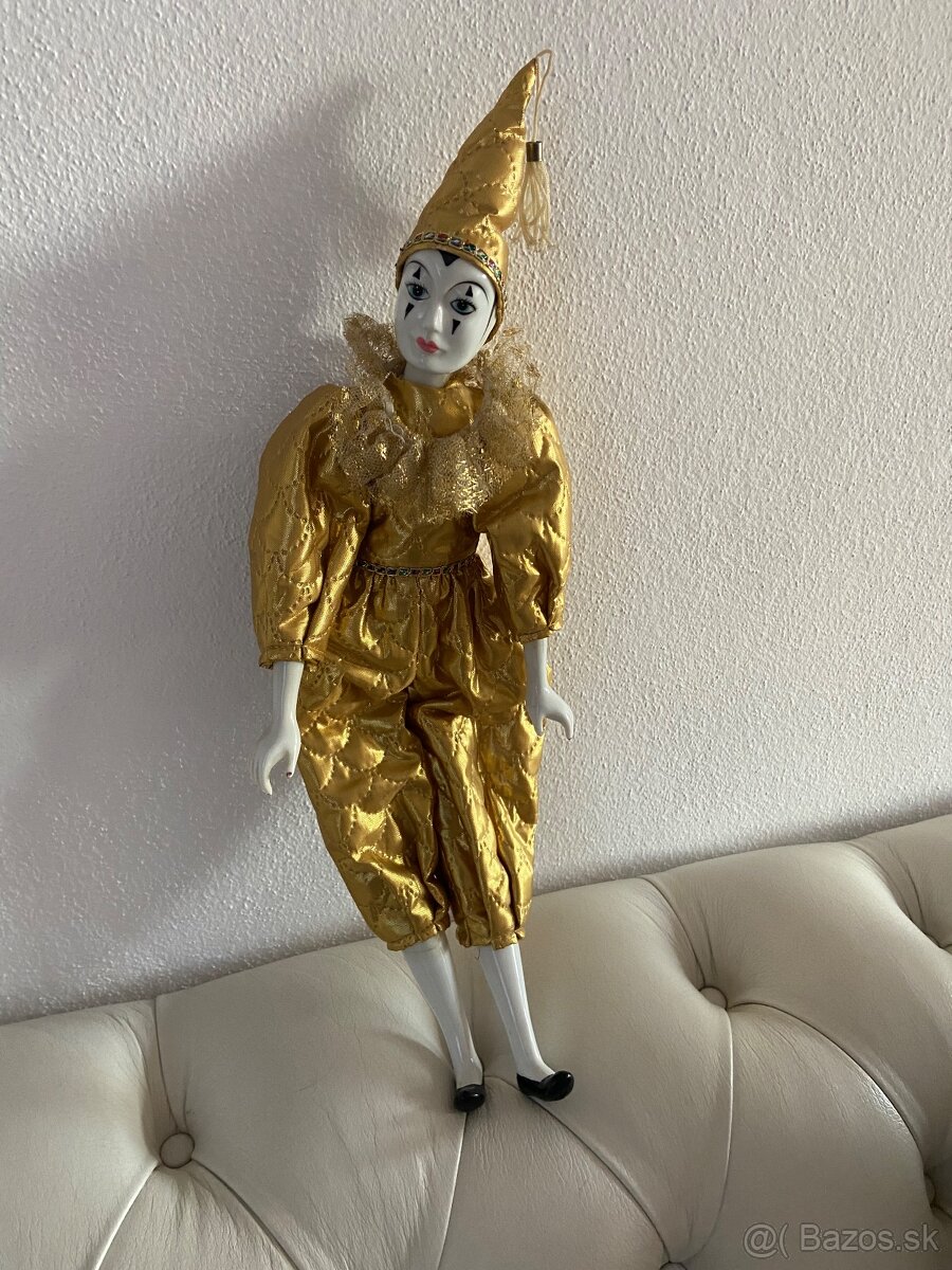 Pierot,porcelan,Italy,43cm - 3