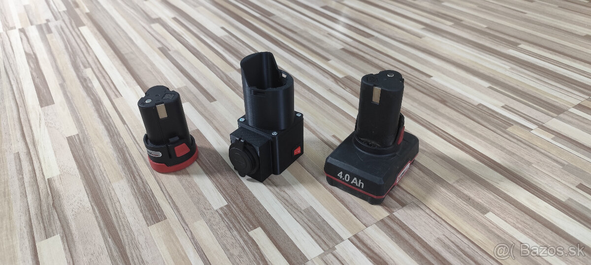 USB nabíjací adapter na batériu parkside 12V - 3