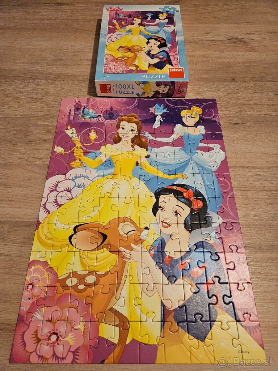 Puzzle Disney princezne - 3