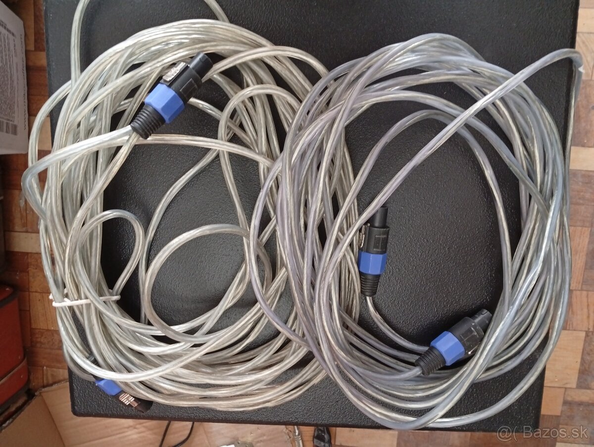 Káble k reproduktorom Speakon/Speakon - 3
