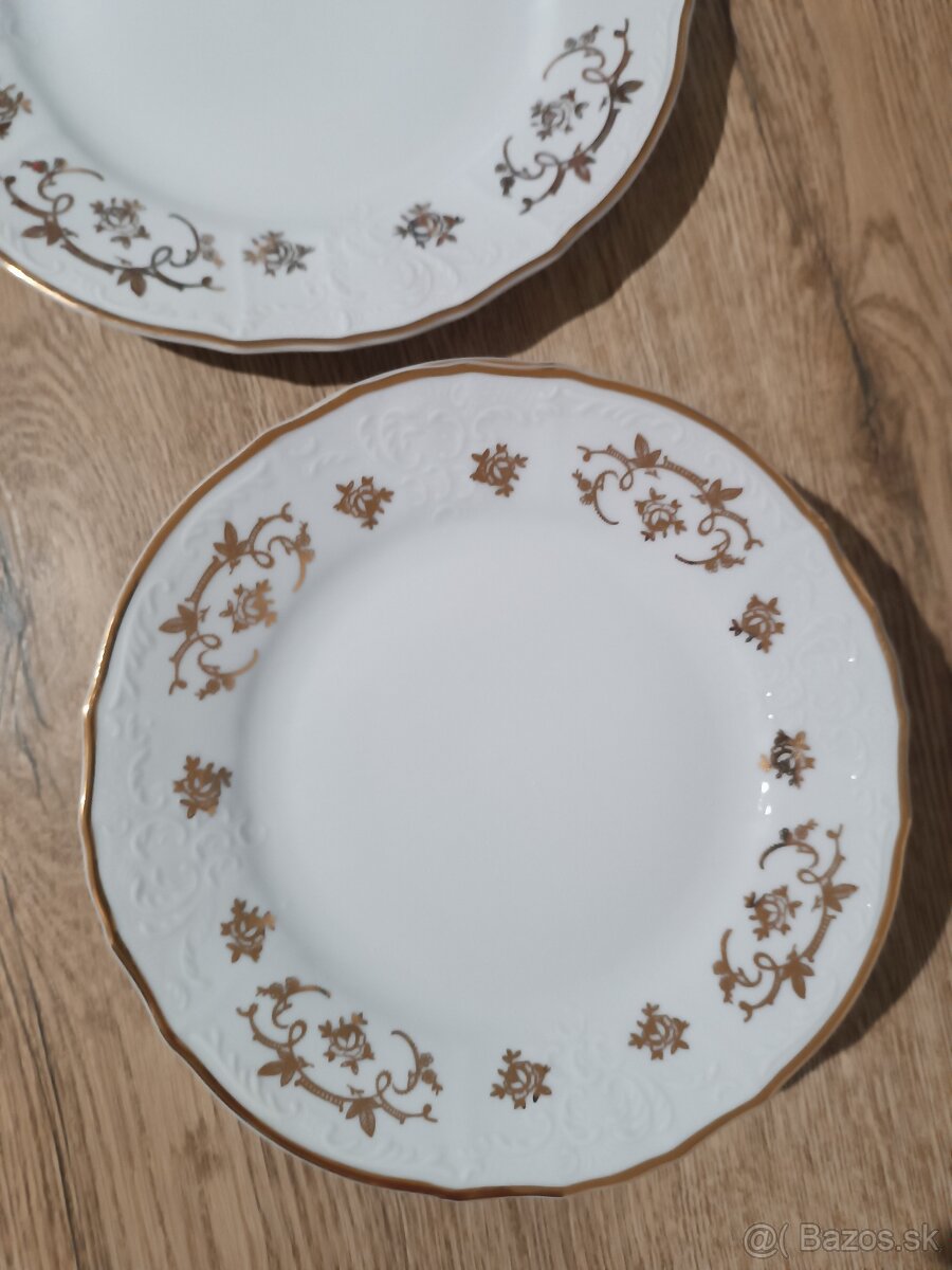 Bernadotte porcelánová sada dezertnych tanierov - 3