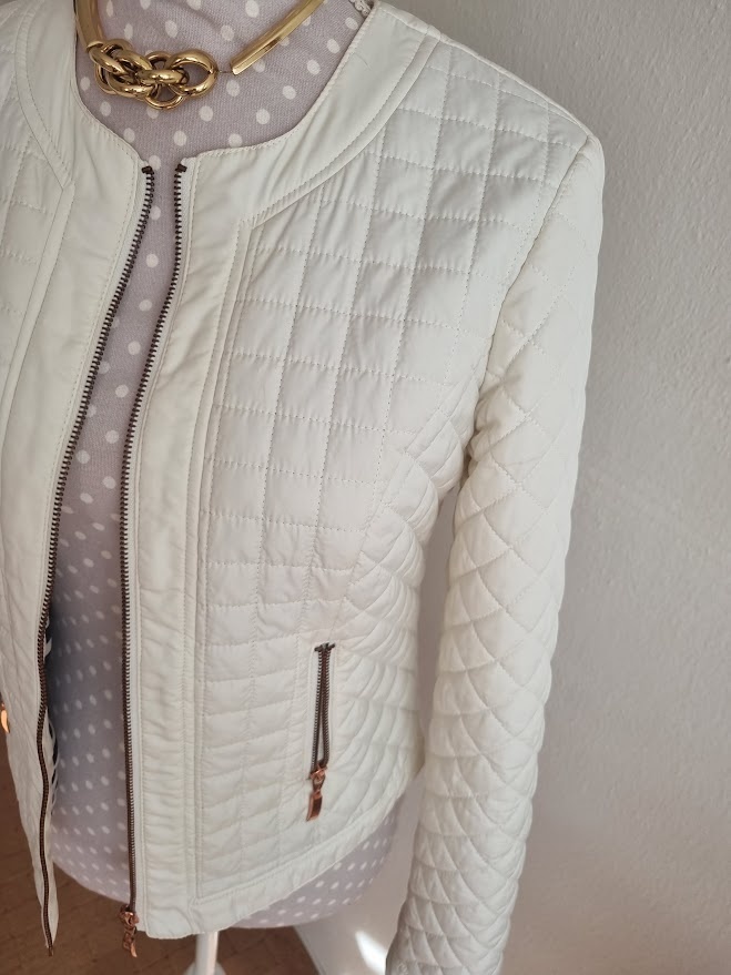 maslová prechodná prešívaná bundička Orsay 38 - 3