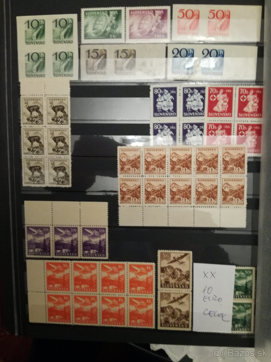 SŠ znamky 39-45 čiste bez nalepky - 3