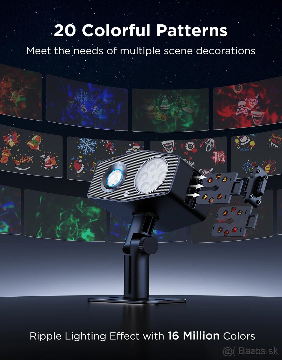 Vonkajší dekoračný projektor govee - 3