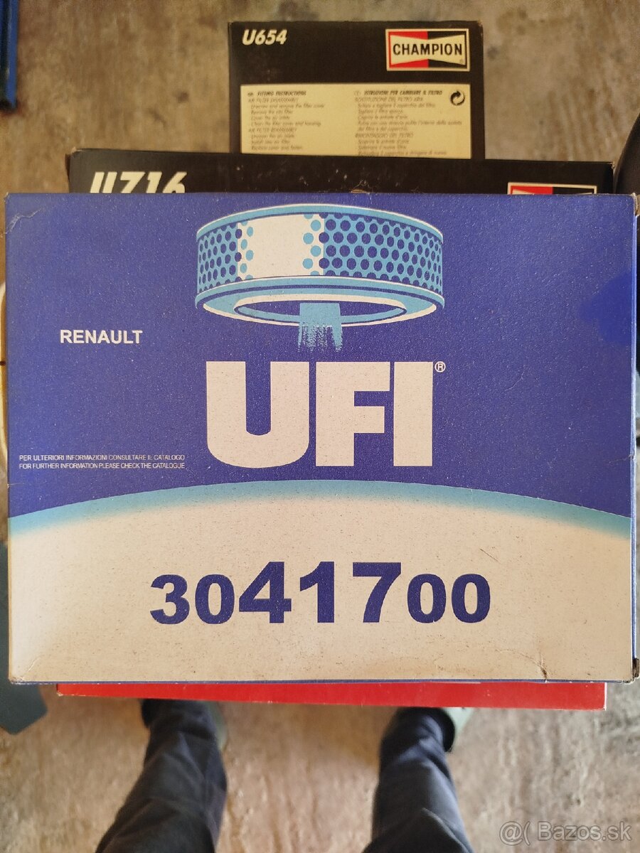 Vzduchový filter Ufi, Renault 2.0dci , 1.5 DCI , 1,6 16V - 3