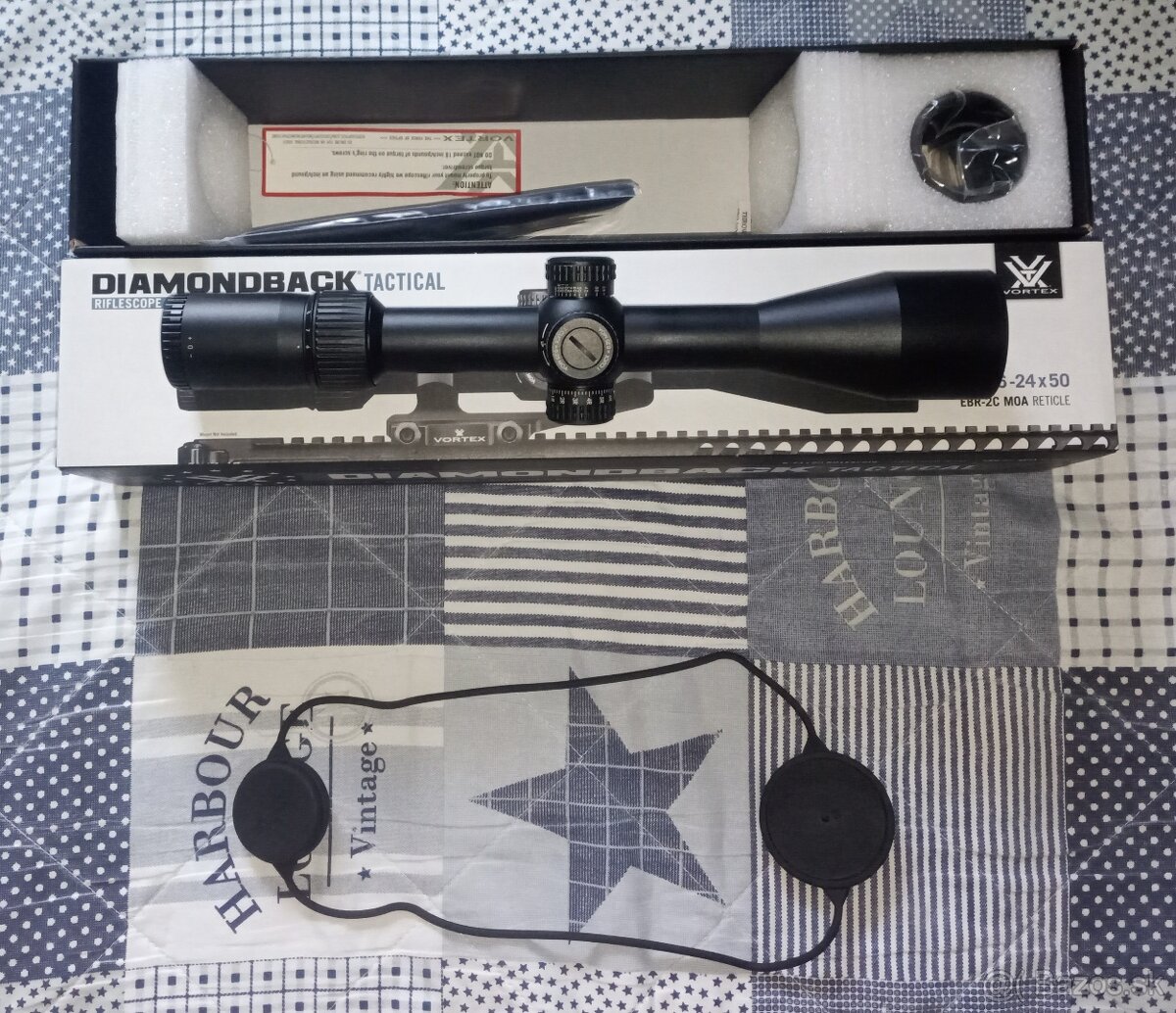 Vortex vouškohlad DIAMONDBACK 6-24X50 -výmena za kolimator - 3