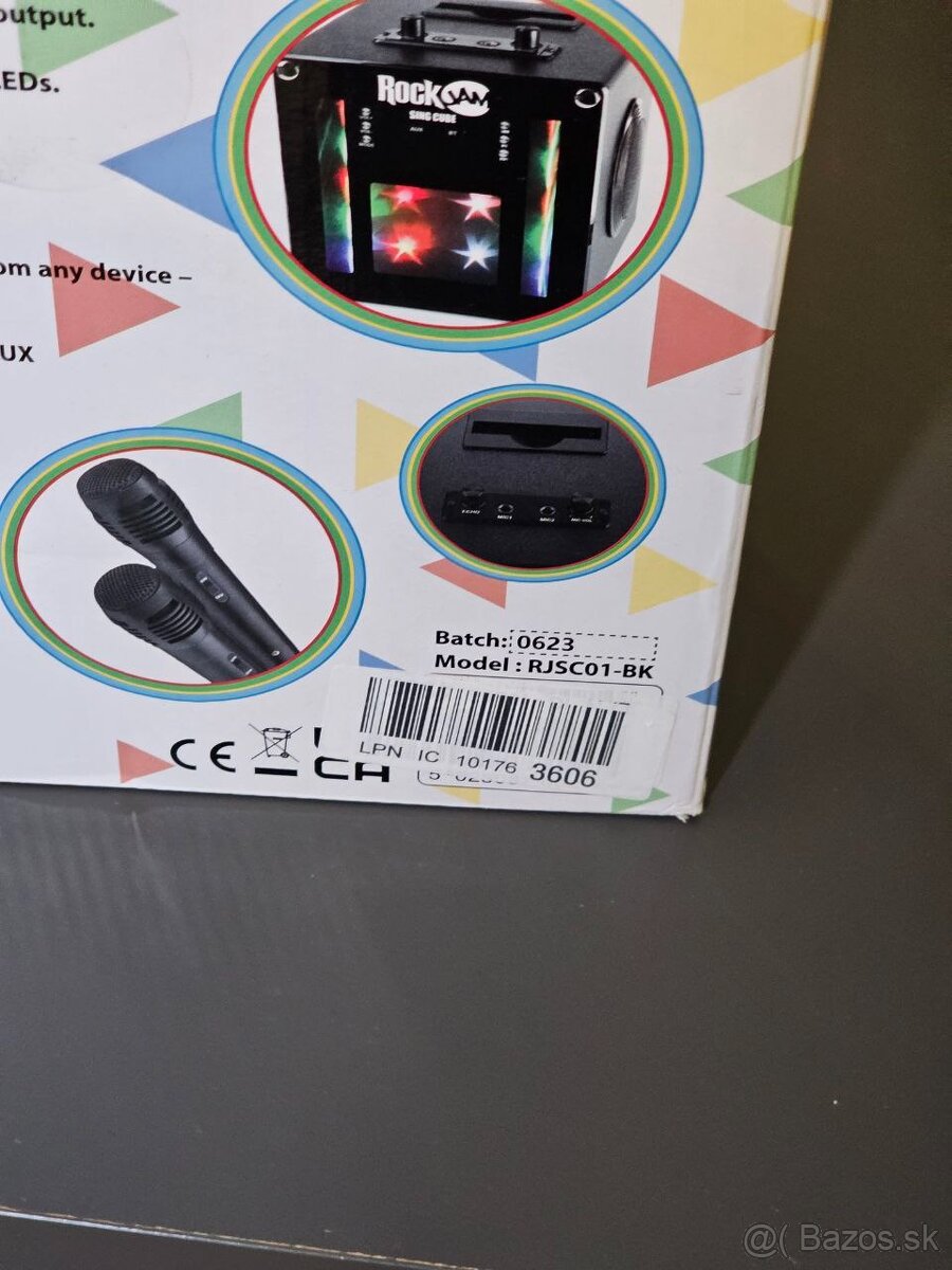 RockJam RJSC01-BK Singcube Bluetooth karaoke systém - 3